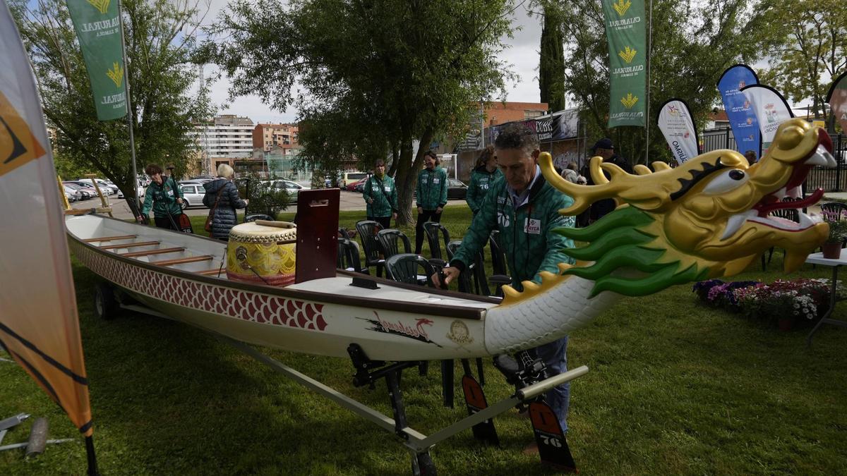 Imagen de la presentación del Barco Dragón de Club Actividades Náuticas