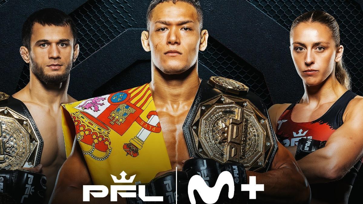 Las MMA en España dan otro paso enorme: PFL se retransmitirá por Movistar+