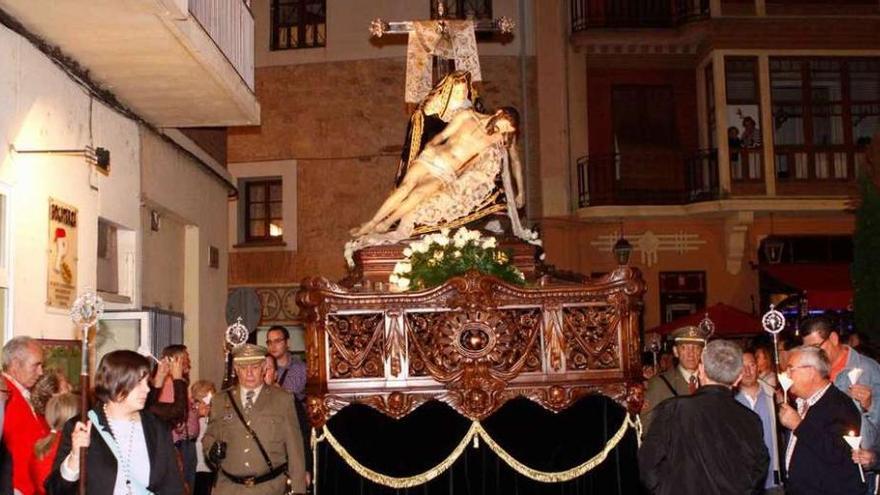 Ricardo Blázquez, en el acto religioso de San Vicente.