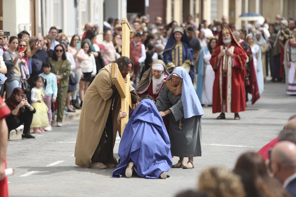 Procesión por la Calle de la Amargura en la Semana Santa de Benetusser