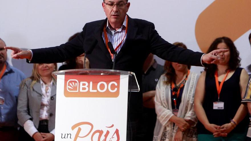 Enric Morera, en un acto del Bloc.