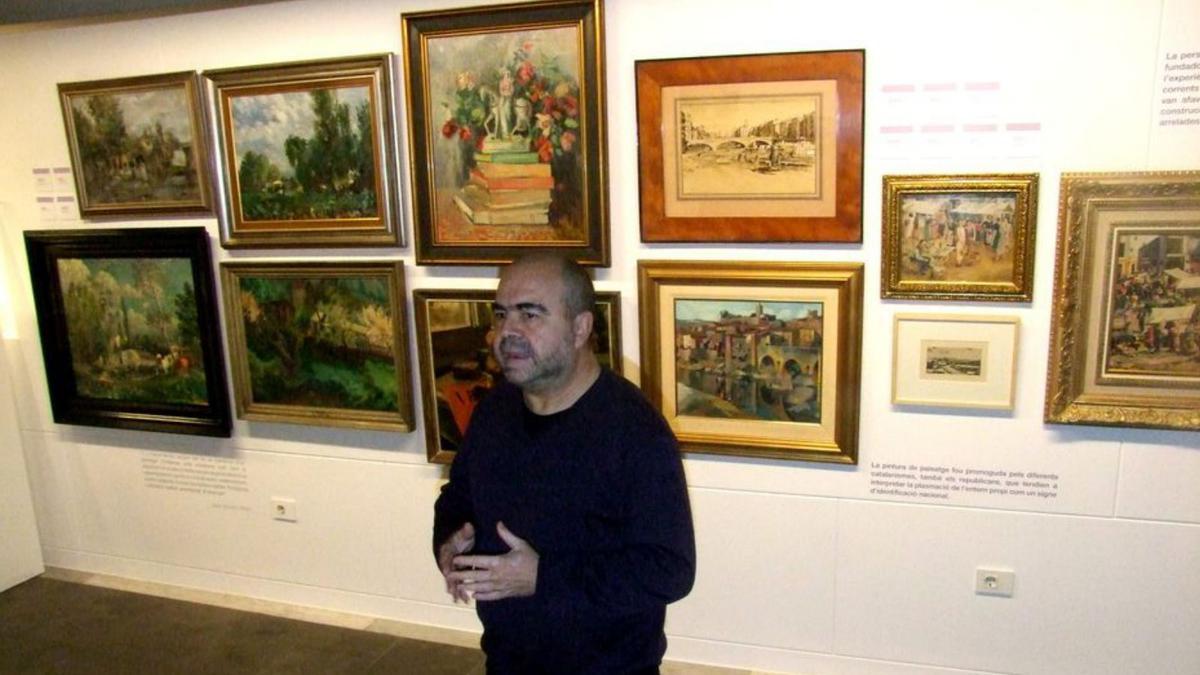 Narcís Selles en una exposició l’any 2016. | DDG
