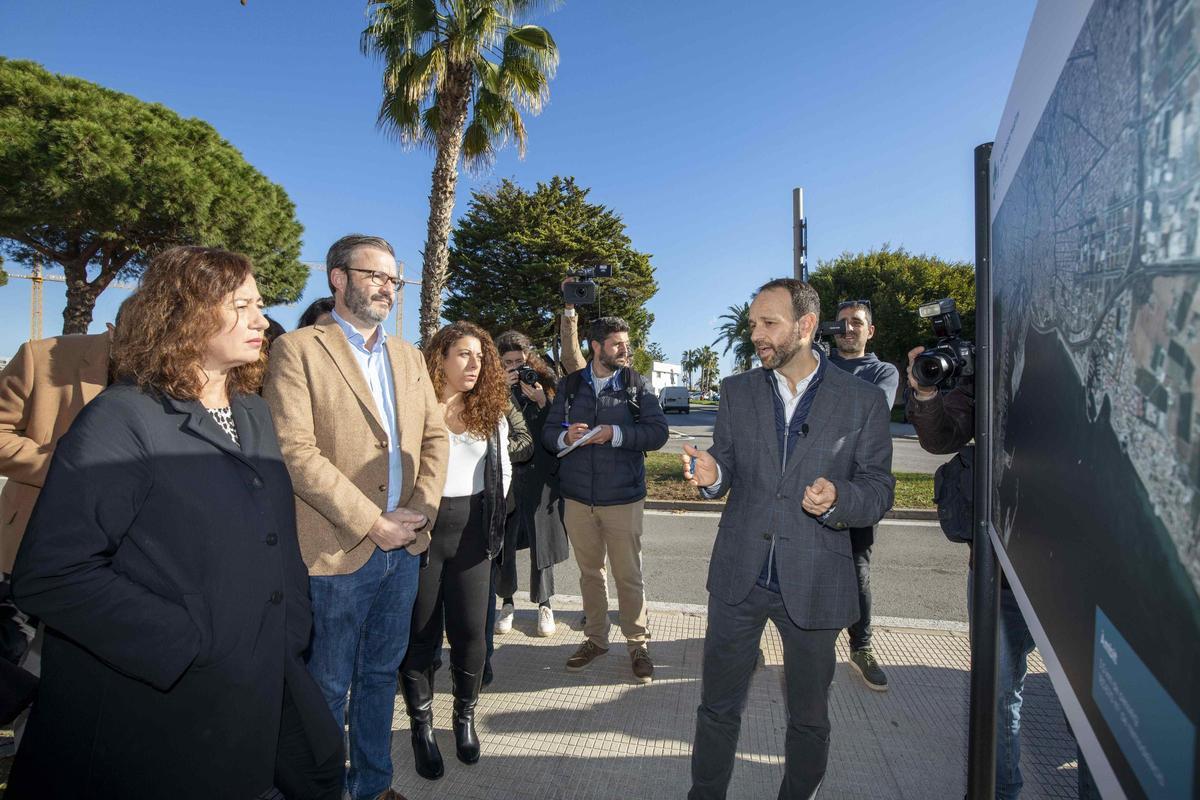 La presidenta del Govern, el alcalde de Palma y la APB visitan los ...
