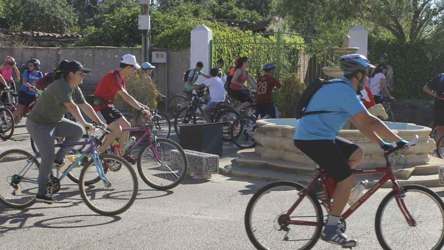 Ruta cicloturista por los alrededores del yacimiento de El Castillón de Santa Eulalia de Tábara