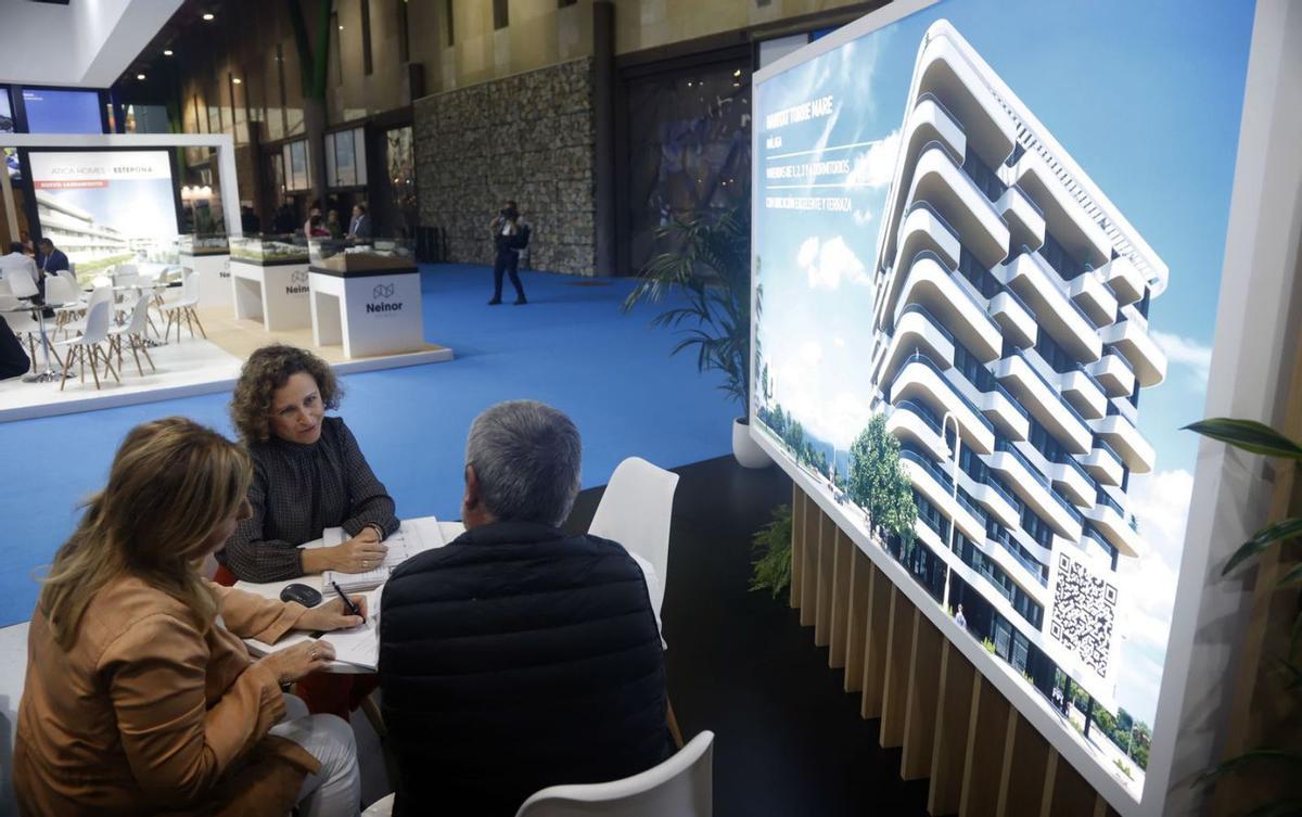 Una imagen de la pasada edición del salón inmobiliario SIMed de Málaga. | ÁLEX ZEA