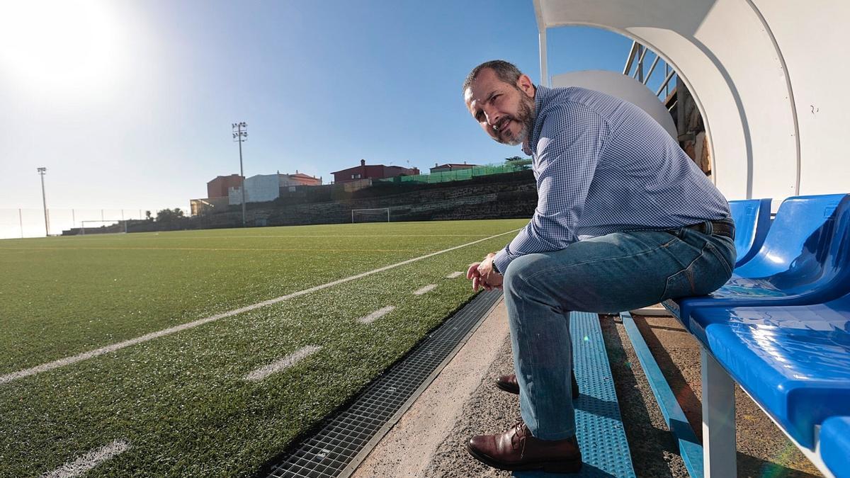 Sesé Rivero, en la Ciudad Deportiva.