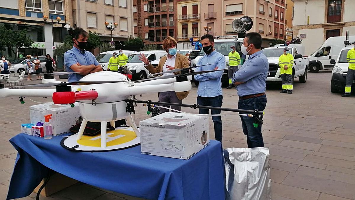 Tecnología puntera en Sagunt para luchar contra las plagas