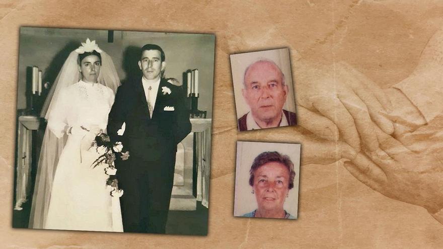 Ni la muerte los separó: un matrimonio de Oviedo fallece con apenas 45 minutos de diferencia tras 52 años casados