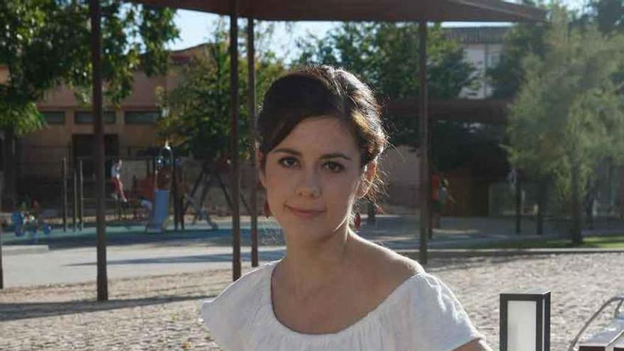 La joven Laura Delgado.