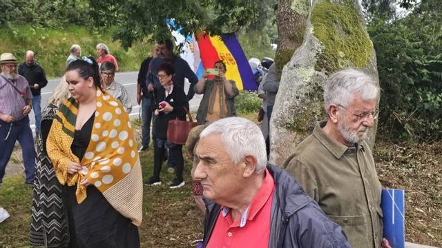 Un momento del acto memorialista de este sábado. | FDV