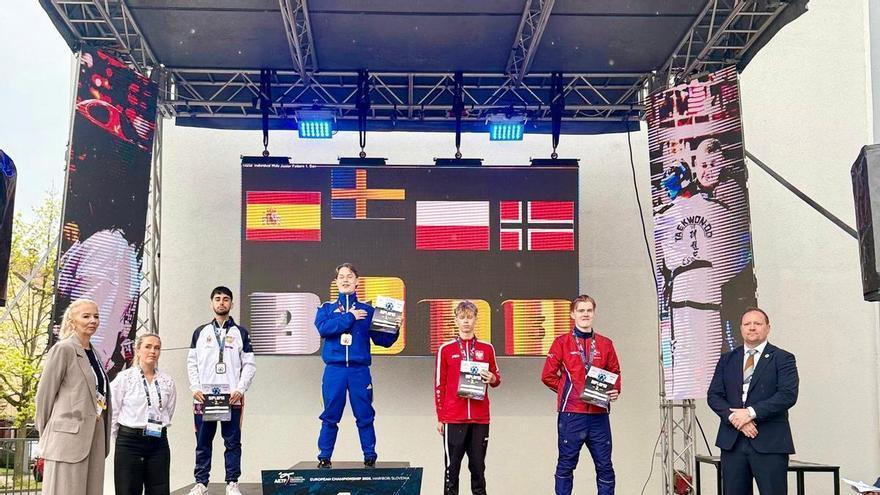 El Club Invictus Málaga hace historia en el Europeo de Taekwondo-Do ITF con tres medallas