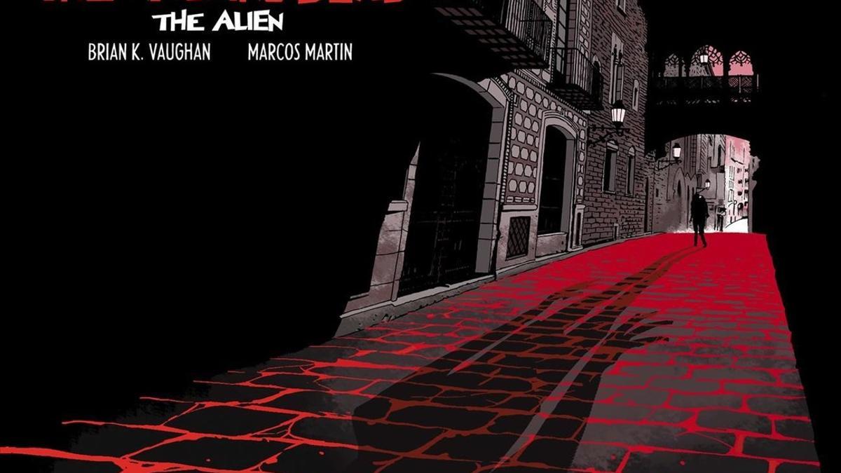 Portada del cómic 'The Walking Dead. The Alien', por Brian K. Vaughan y el dibujante español Marcos Martín.