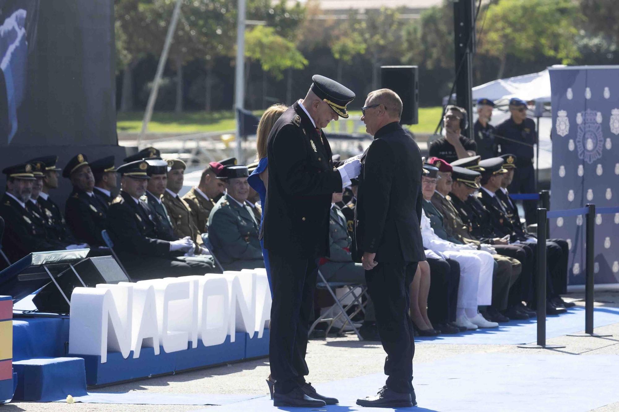 Actos de la festividad de la Policía Nacional