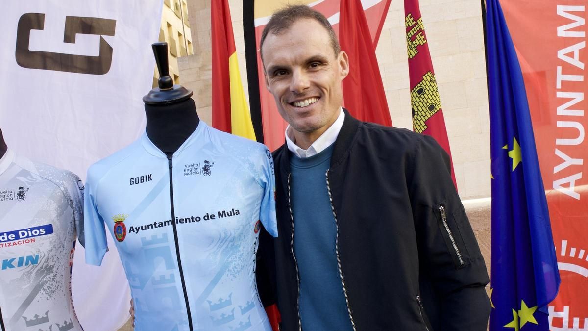 Luis León Sánchez, en la presentación de la Vuelta Ciclista a Murcia