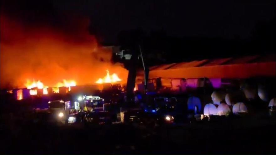 Incendio en Tenoya