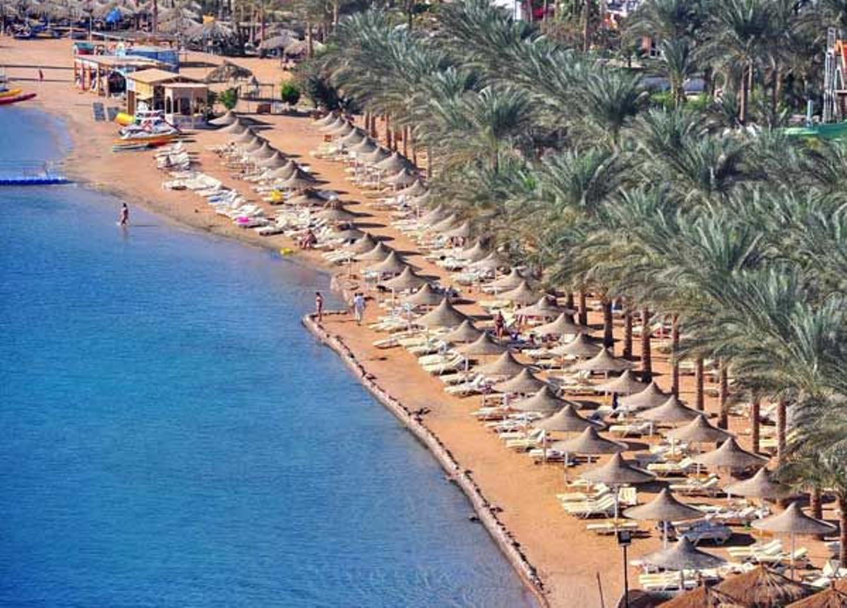 Los resorts abundan en Sharm el Sheik.