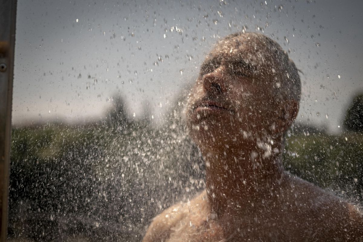 OURENSE OLA DE CALOR ALTAS TEMPERATURAS TERMAS DE A CHAVASQUEIRA