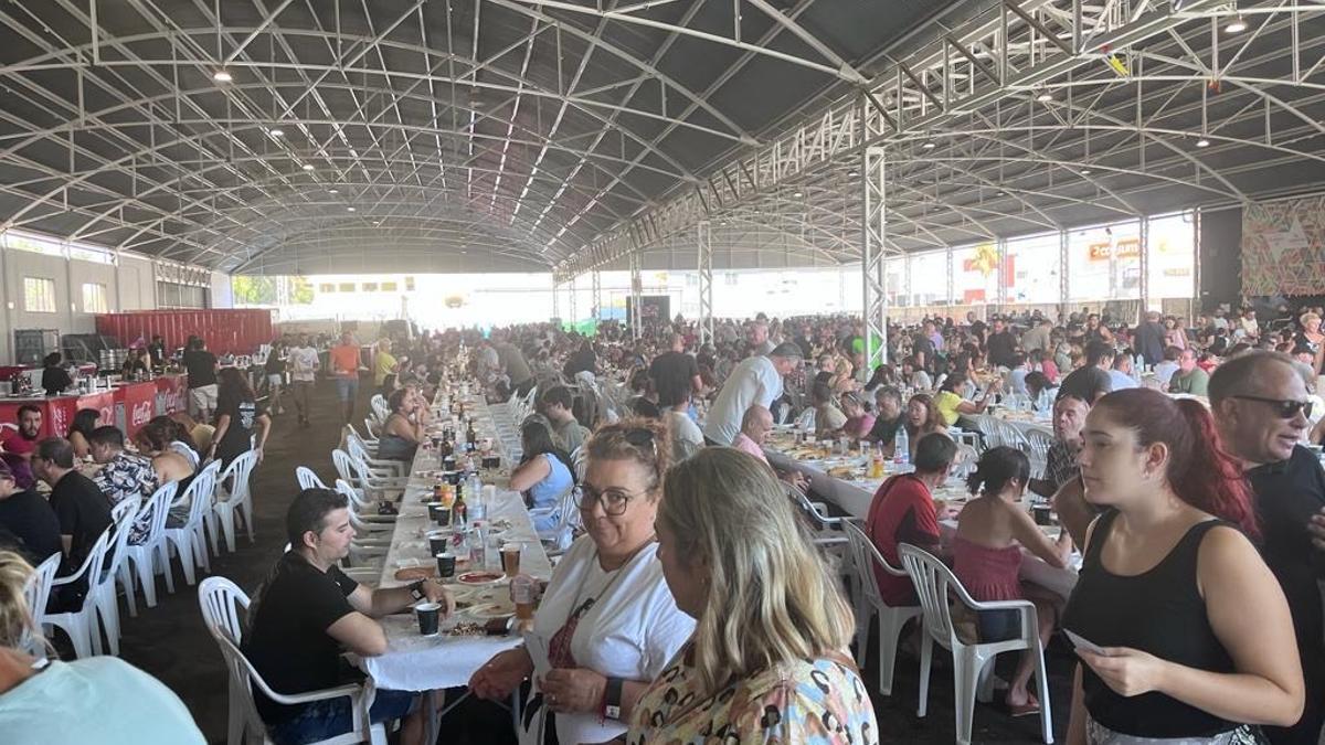 Xeraco acoge el almuerzo más grande de la Comunitat Valenciana