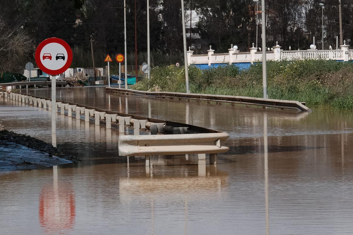 17-03-25 Málaga, Cartama. Inundaciones. (Fotografía: Gregorio Marrero)