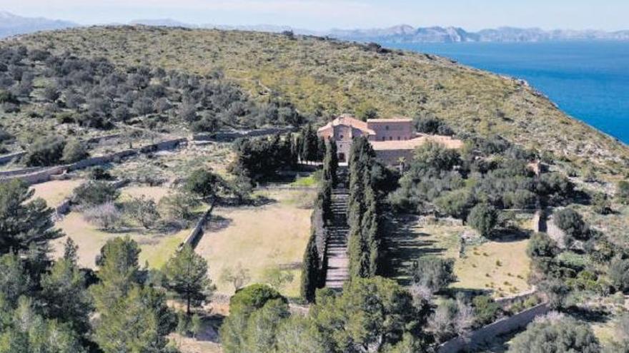 Vista general de las tierras de la ermita de Betlem que se recuperarán con el proyecto.