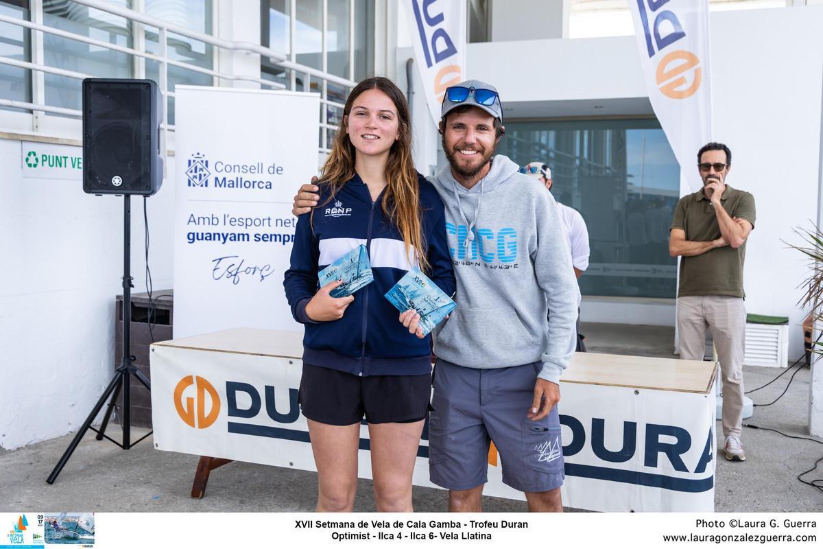 Gabriela Morell, ganadora femenina de ILCA 6.