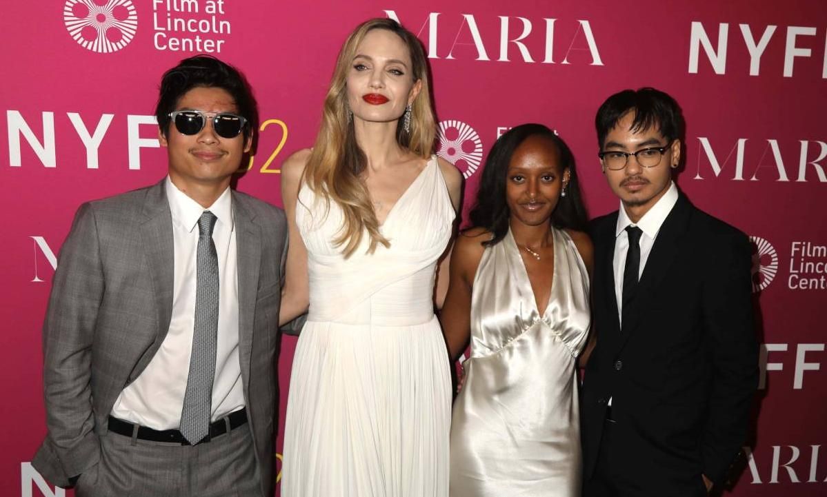 Angelina Jolie, muy cercana a sus hijos, a diferencia de Brad Pitt