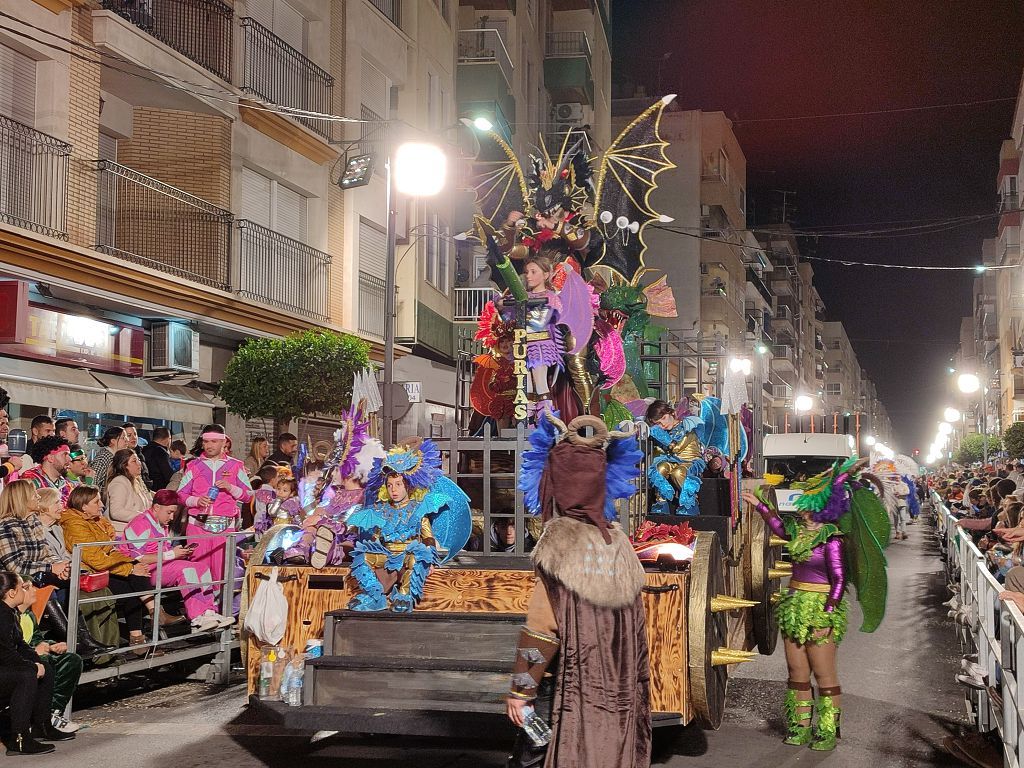 Revive la última noche del Carnaval de Águilas 2024, en imágenes