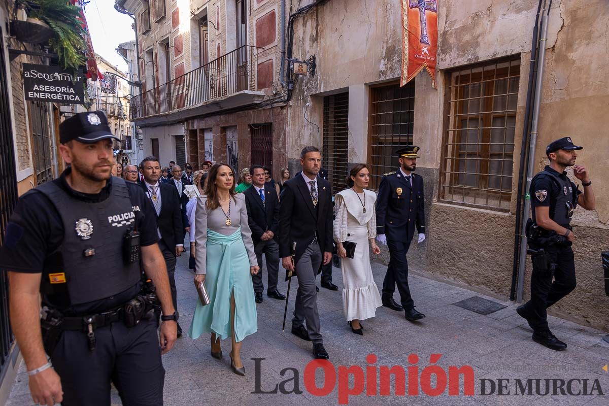 Procesión de regreso de la Vera Cruz a la Basílica