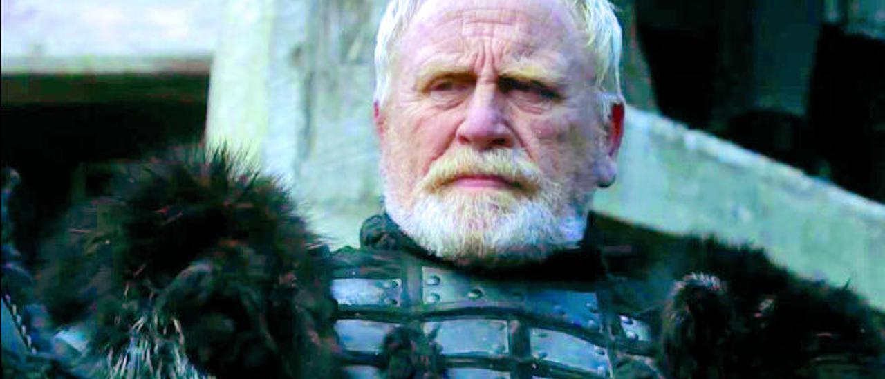 El actor James Cosmo, en &#039;Juego de Tronos&#039;.