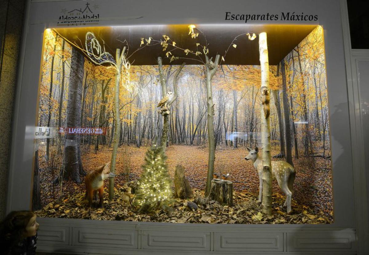 «O nacemento do Nadal» recrea Catasós. |  Bernabé/Javier Lalín