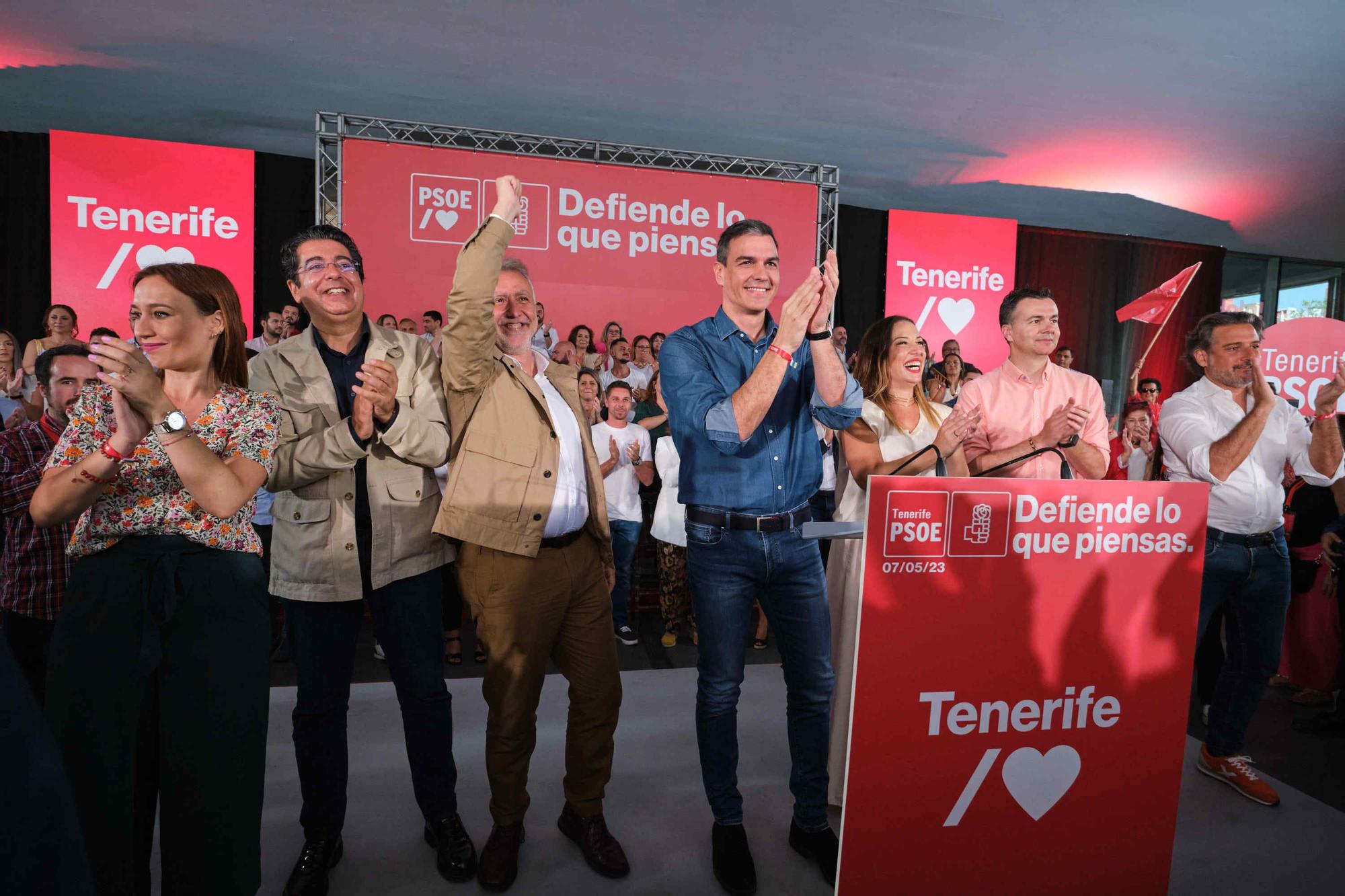 Mitin de Pedro Sánchez en Tenerife