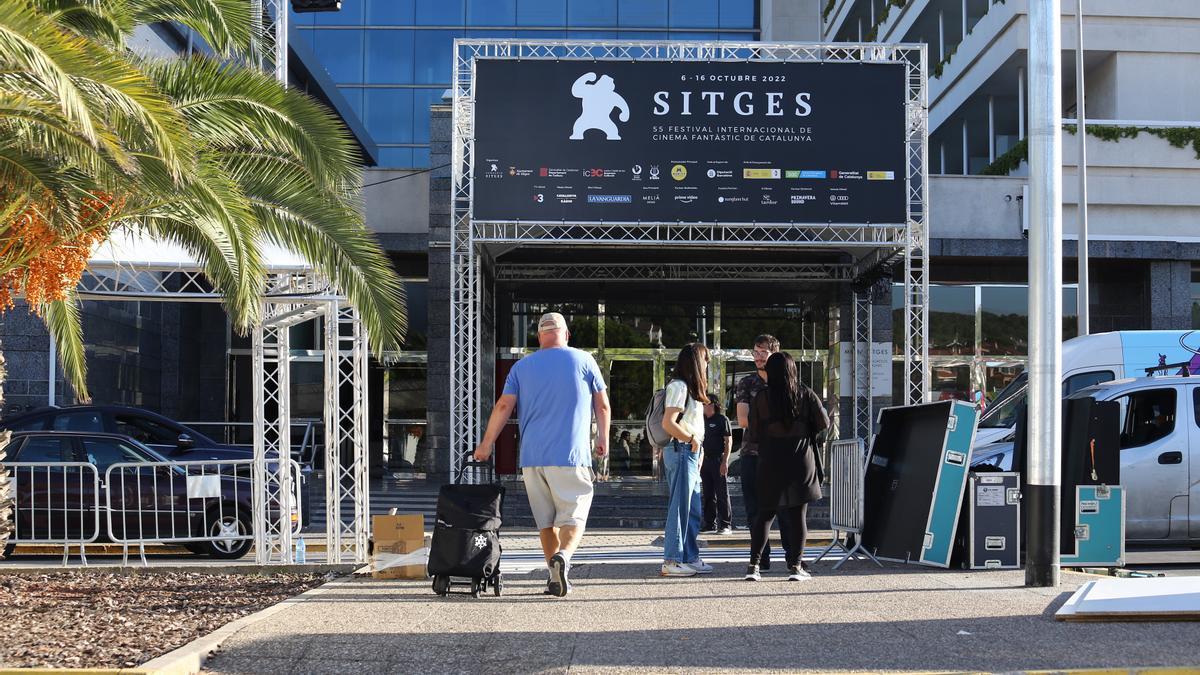 Preparativos del Festival de Cine Fantástico de Sitges 2022