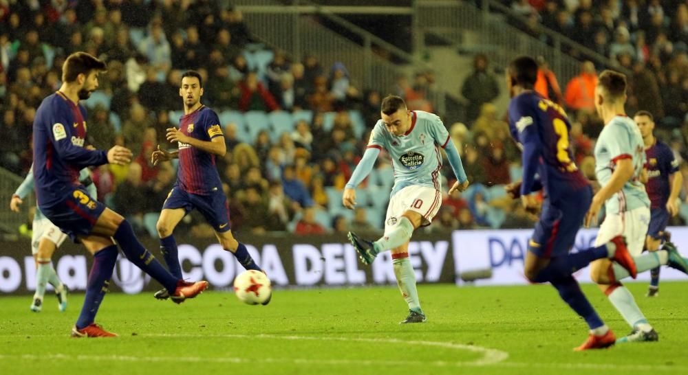 Las mejores imágenes del partido disputado hoy en Balaídos entre el Celta y el Barça