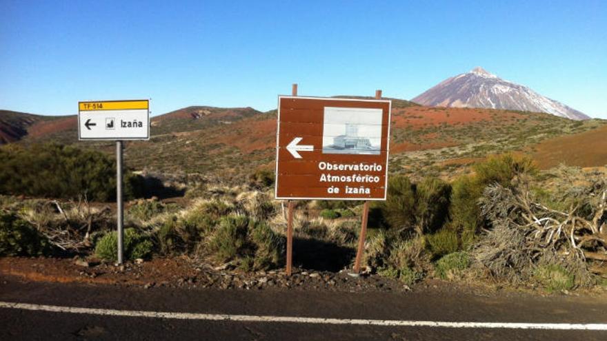 Izaña, en el Parque Nacional del Teide.