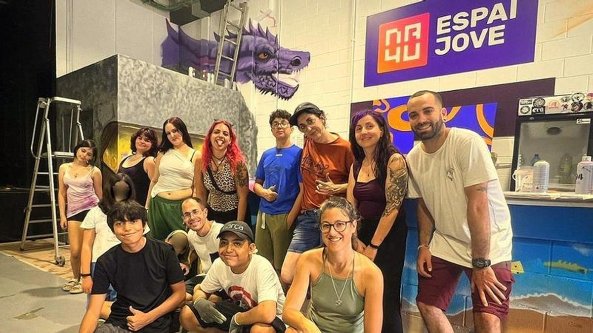 El grup que ha participat en el taller.