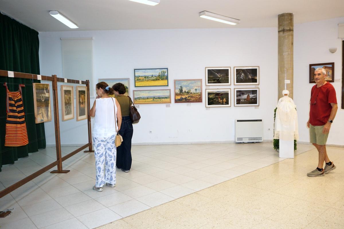 Alcañices disfruta de la muestra de Arte Aliste