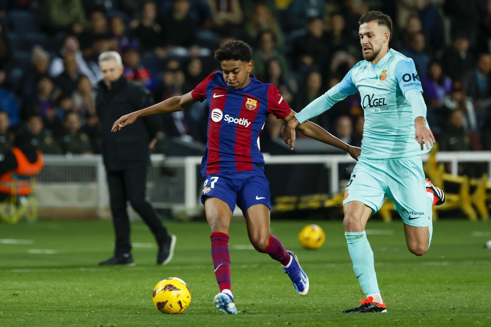 Las imágenes del Barça-RCD Mallorca en Montjuïc