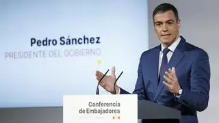 Sánchez afirma que el Gobierno trabaja "a tope" para presentar "cuanto antes" los Presupuestos de 2024