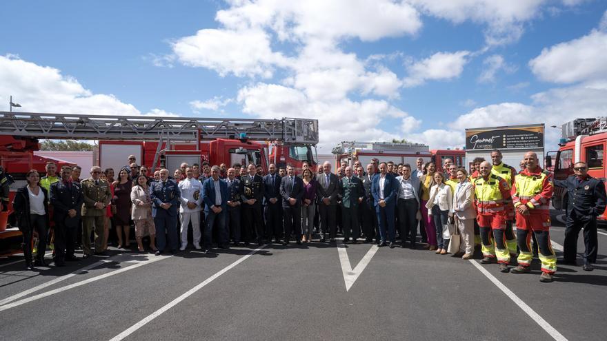 Consorcio de Seguridad y Emergencias de Lanzarote: reconocimiento para estos bomberos