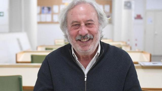 Julio Llamazares, este miércoles en la UNED de A Coruña. |