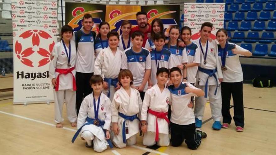 El Altamira logra 13 medallas en el Provincial