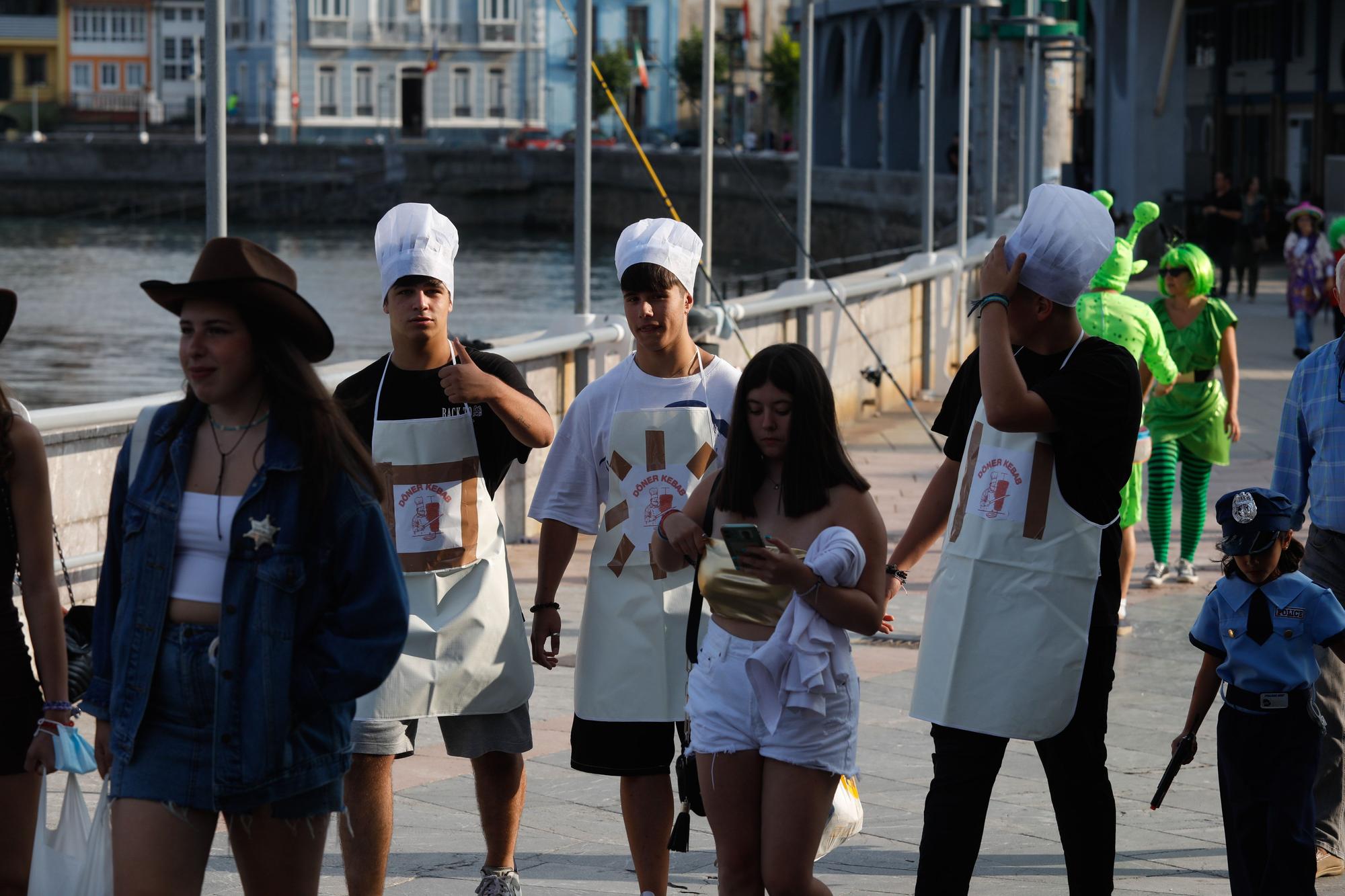 EN IMÁGENES, el Carnaval de verano de Luanco