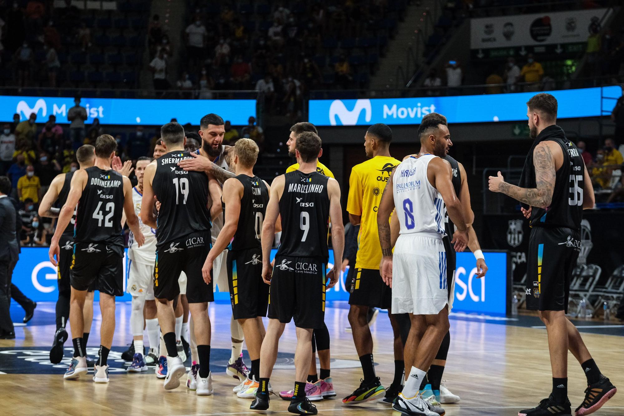 Encuentro entre el Lenovo Tenerife y el Real Madrid