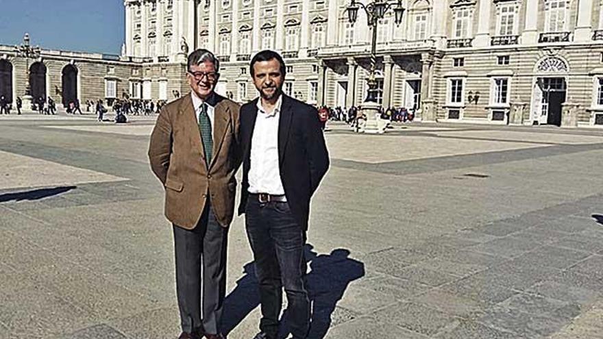 Alfredo PÃ©rez de ArmiÃ±Ã¡n y LlorenÃ§ CarriÃ³, en Madrid.