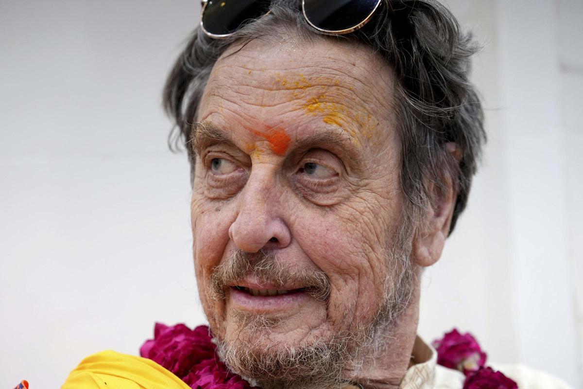 Errol Musk, el pasado 4 de junio durante una visita a la India.