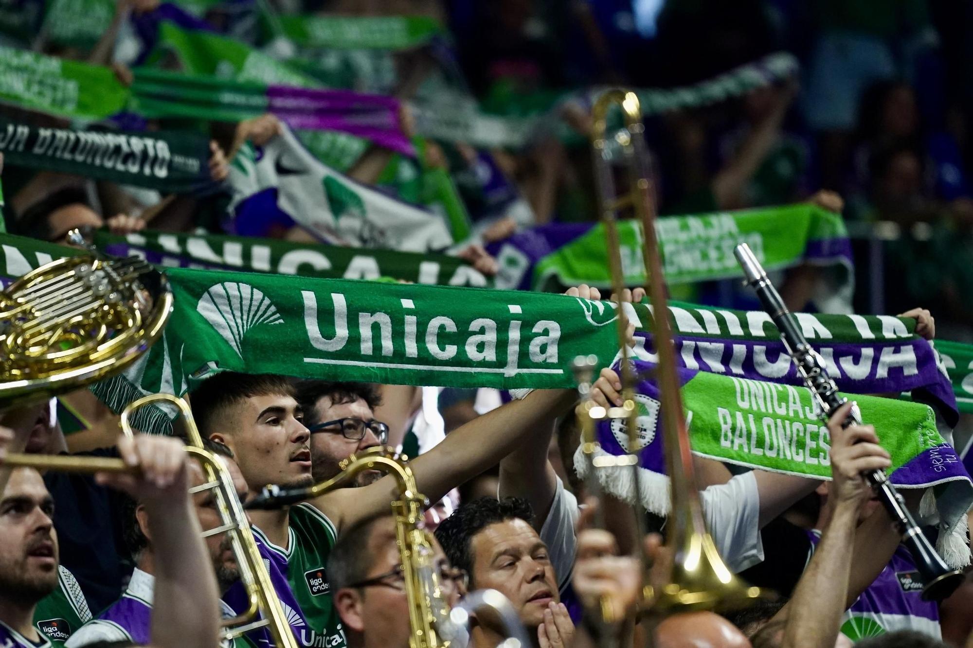La segunda semifinal de la Liga Endesa: Unicaja - UCAM Murcia, en imágenes