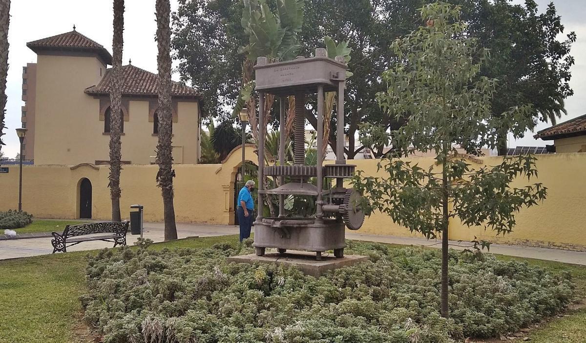 Una prensa hidráulica tan bella como desconocida