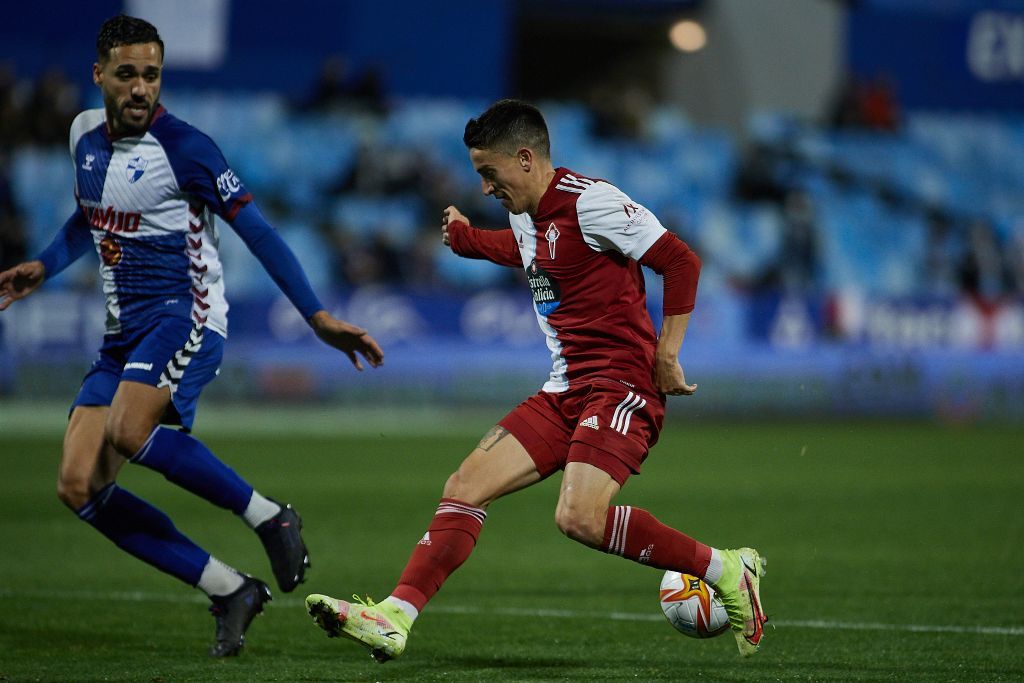 La goleada del Celta frente al Ebro en el estreno en Copa del Rey, en imágenes