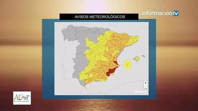 La AEMET decreta la alerta roja este jueves en el litoral sur de Alicante por calor extremo