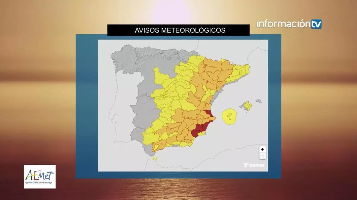¿Qué son los reventones térmicos por los que han activado los avisos Alicante?